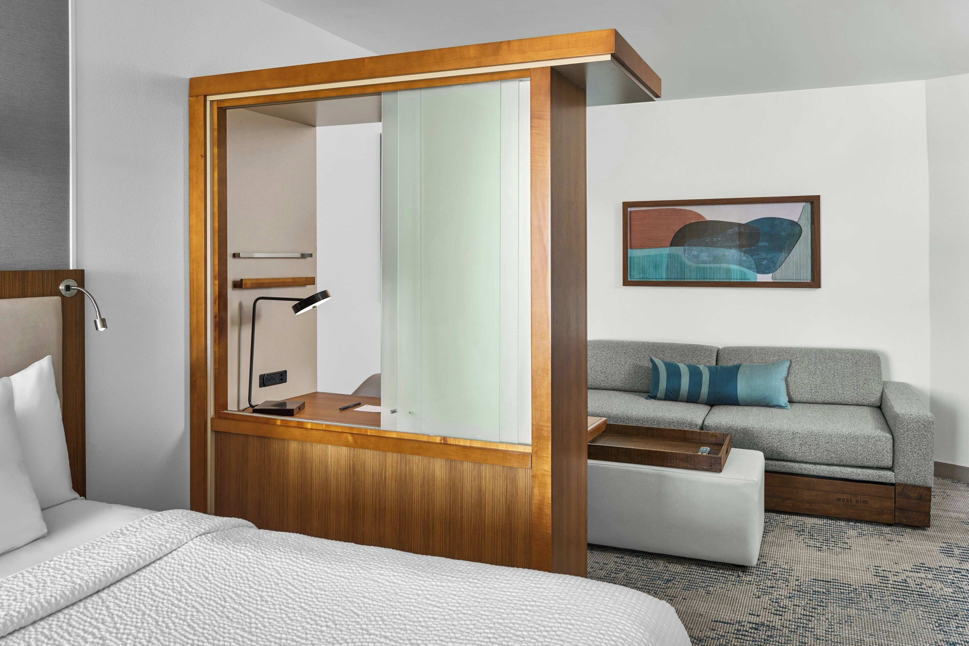 studio, multiple beds, non smoking | hypo-allergenic bedding, in-room safe, desk, laptop workspace