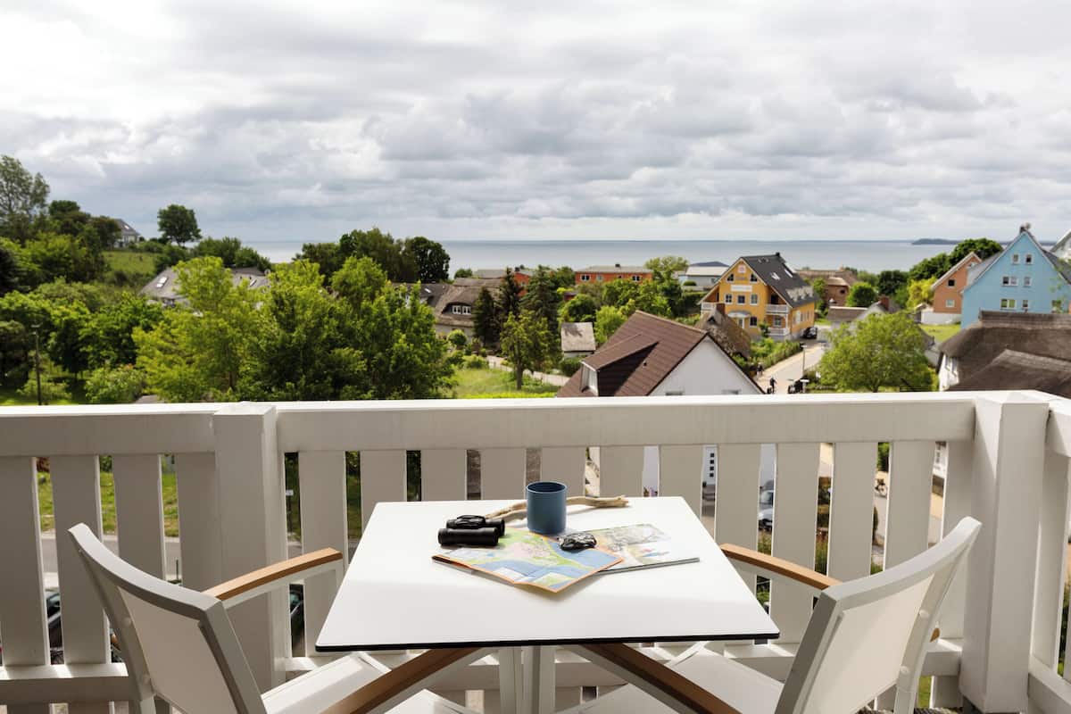 Comfort Double Room, Balcony, Sea View | Free WiFi, bed sheets