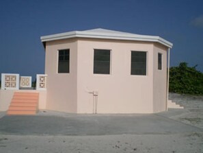Fassade der Unterkunft