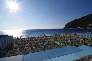 Private beach, beach cabanas, sun-loungers, beach umbrellas