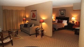 Royal Suite, 1 King Bed, Non-Smoking | In-room safe, desk, laptop workspace, soundproofing