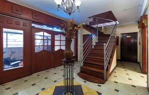 Interior entrance