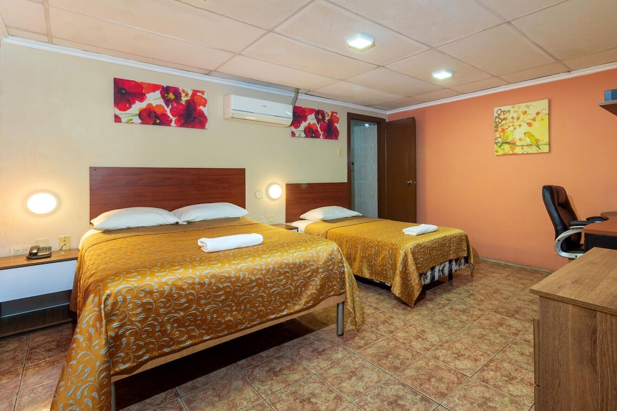 1 bedroom, down comforters, iron/ironing board, free WiFi