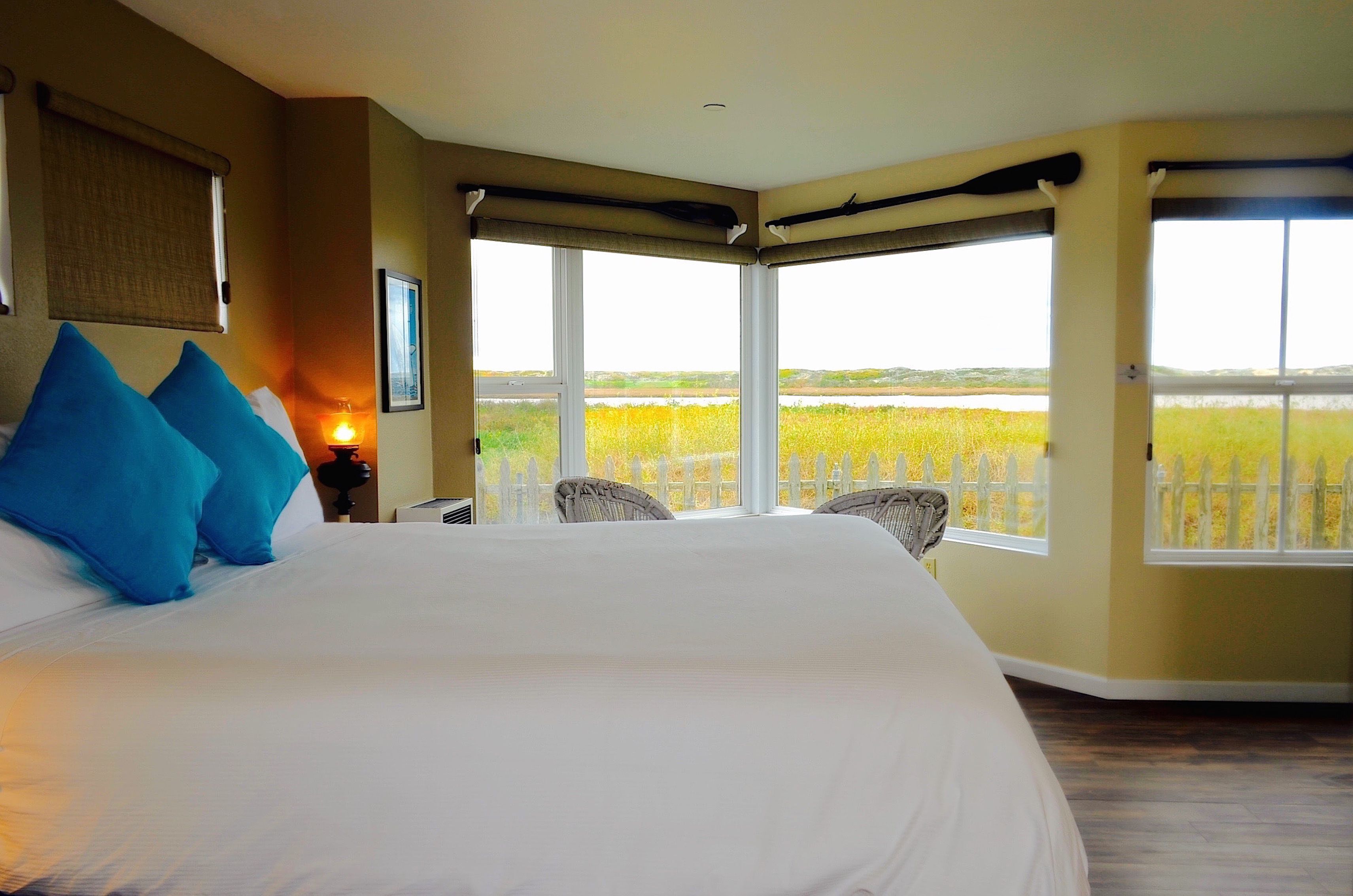 Premium bedding, individually decorated, individually furnished