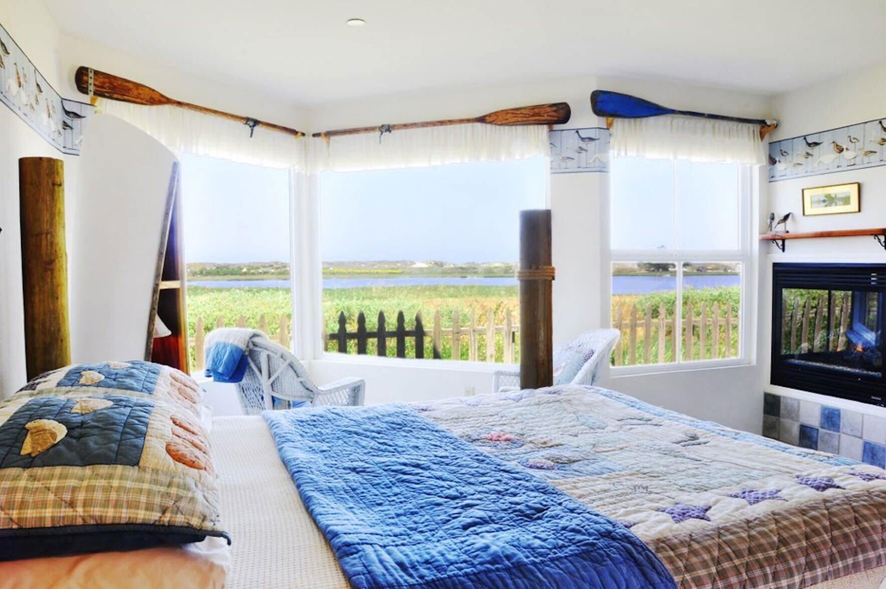 Premium bedding, individually decorated, individually furnished