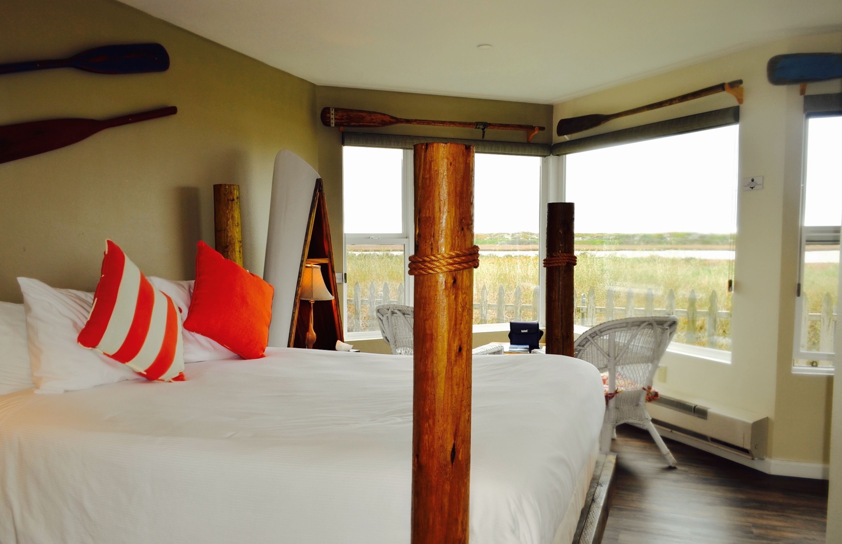 Premium bedding, individually decorated, individually furnished