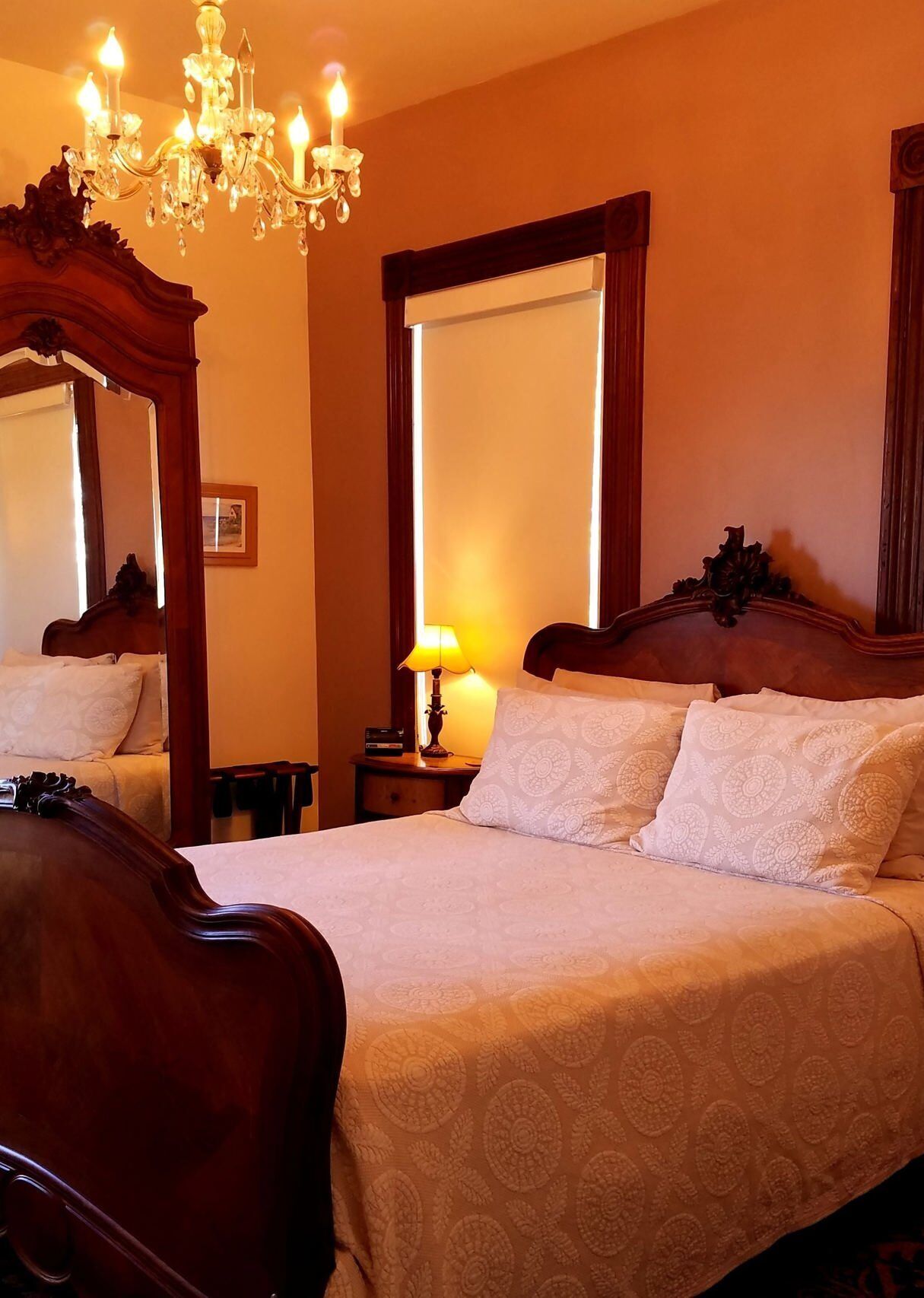 Premium bedding, individually decorated, individually furnished