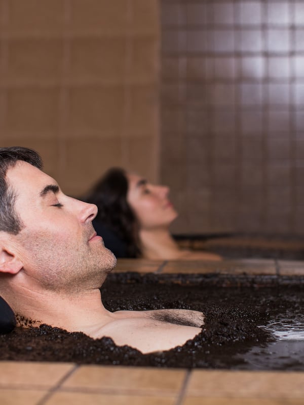 Hot springs, mud baths, aromatherapy, deep-tissue massages
