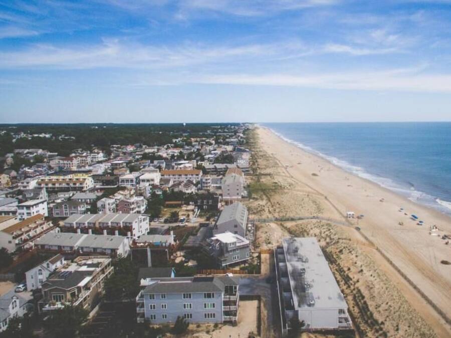 On the beach, beach towels