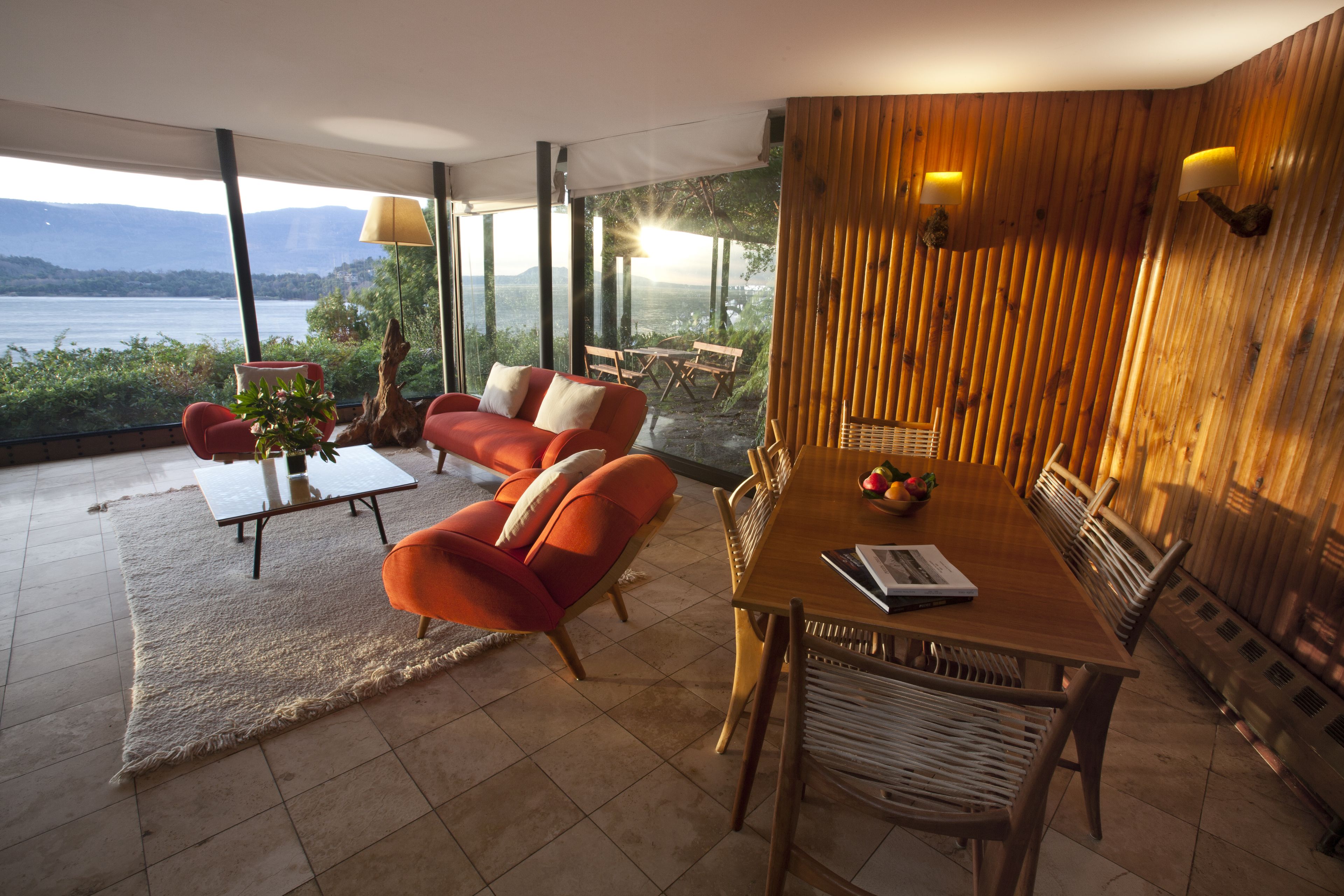 chalet real 4 people | living area | flat-screen tv