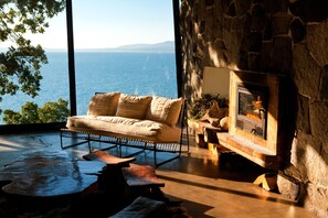 Sala de estar en el lobby