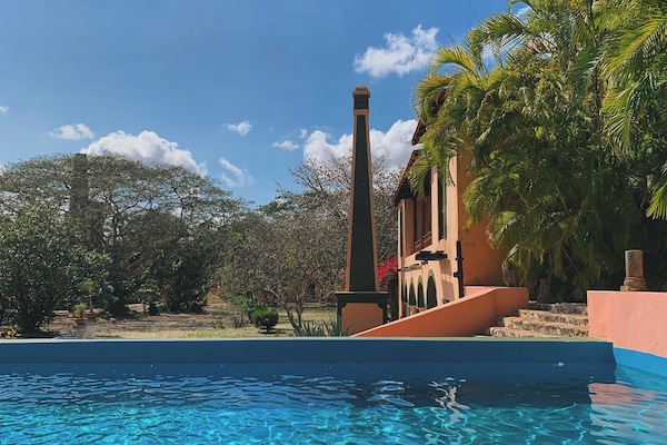 Außenpool, Liegestühle