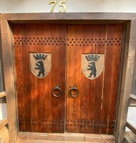 Entrada de la propiedad