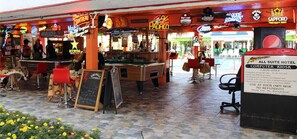 Vue depuis lâhĂ©bergement