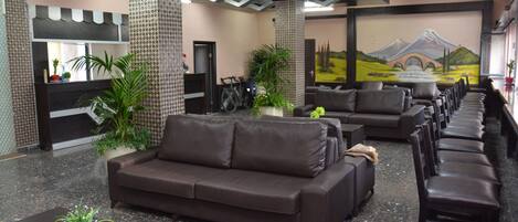 Sala de estar en el lobby