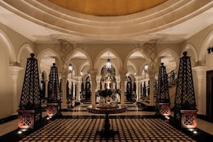 Interior entrance