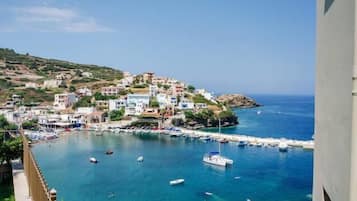 Blick von der Unterkunft