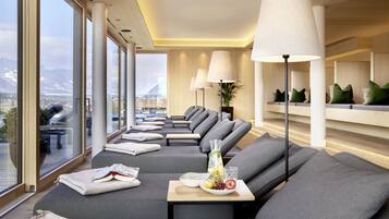 Body treatments, sports massages, body wraps, body scrubs