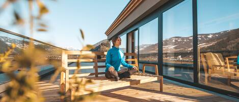Terrasse sur le toit