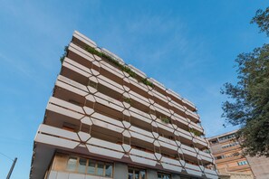 Fassade der Unterkunft