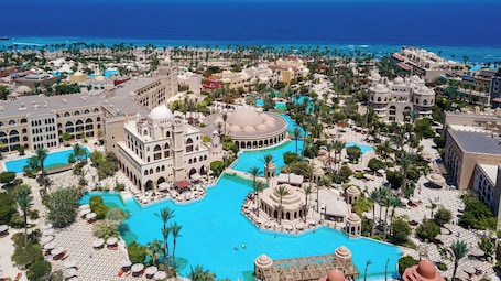 Aerial view. Makadi Palace - Couples and Families Only