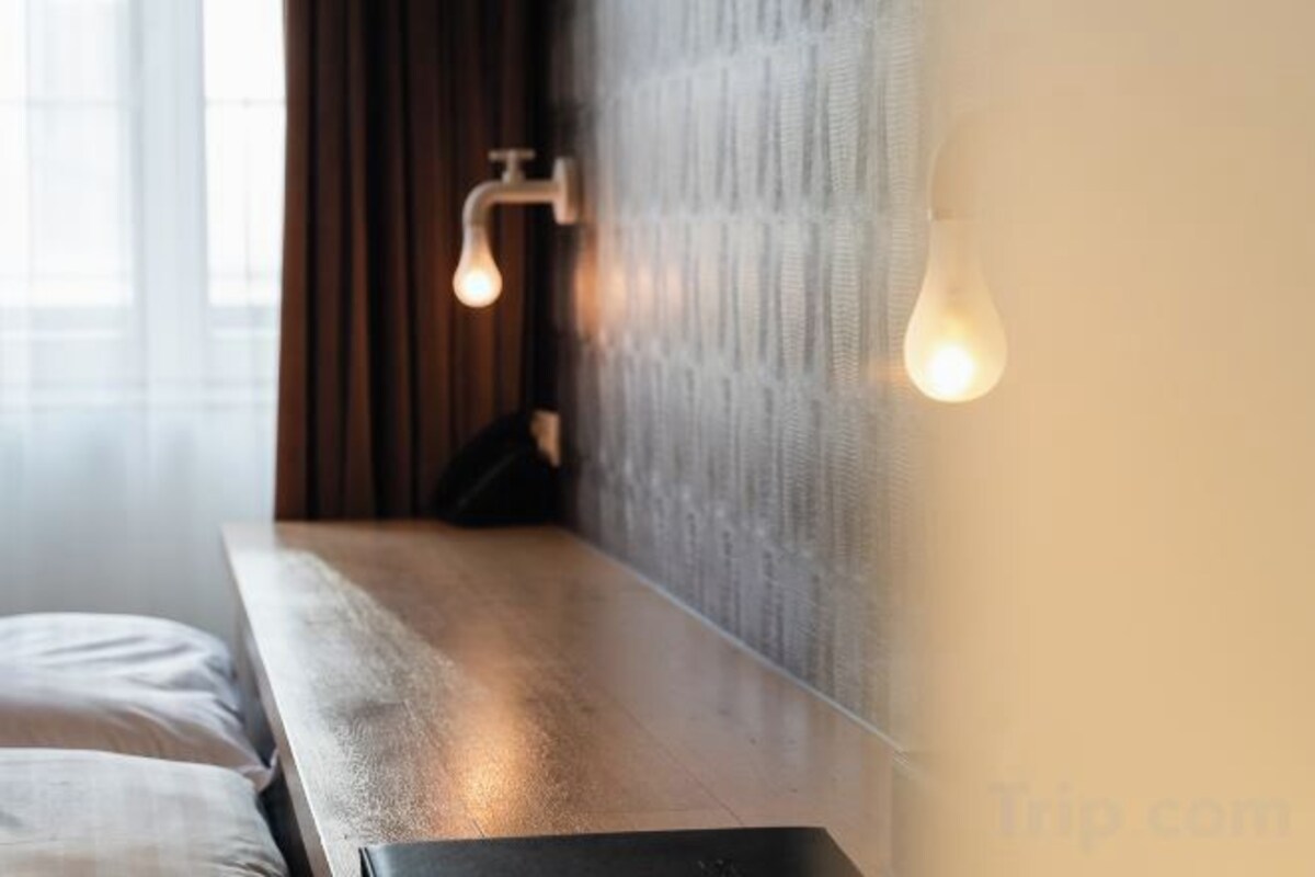 1 habitación, caja de seguridad en la habitación y cortinas blackout