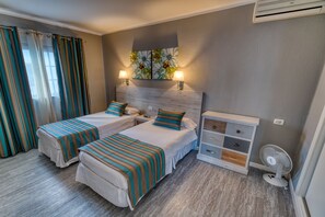 1 bedroom, in-room safe, iron/ironing board, free cribs/infant beds