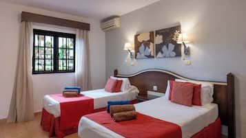 In-room safe, iron/ironing board, cribs (free), WiFi (free)