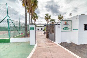 Entrada al alojamiento