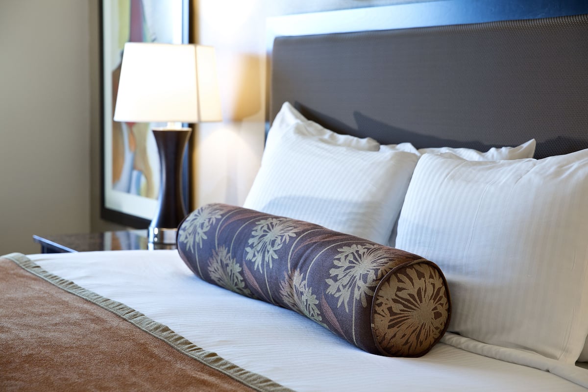 Pillowtop beds, in-room safe, desk, laptop workspace
