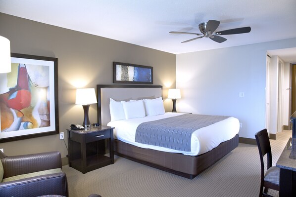 Pillow-top beds, in-room safe, desk, laptop workspace