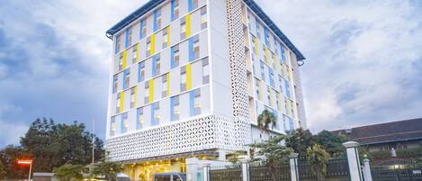 Façade de l’hébergement