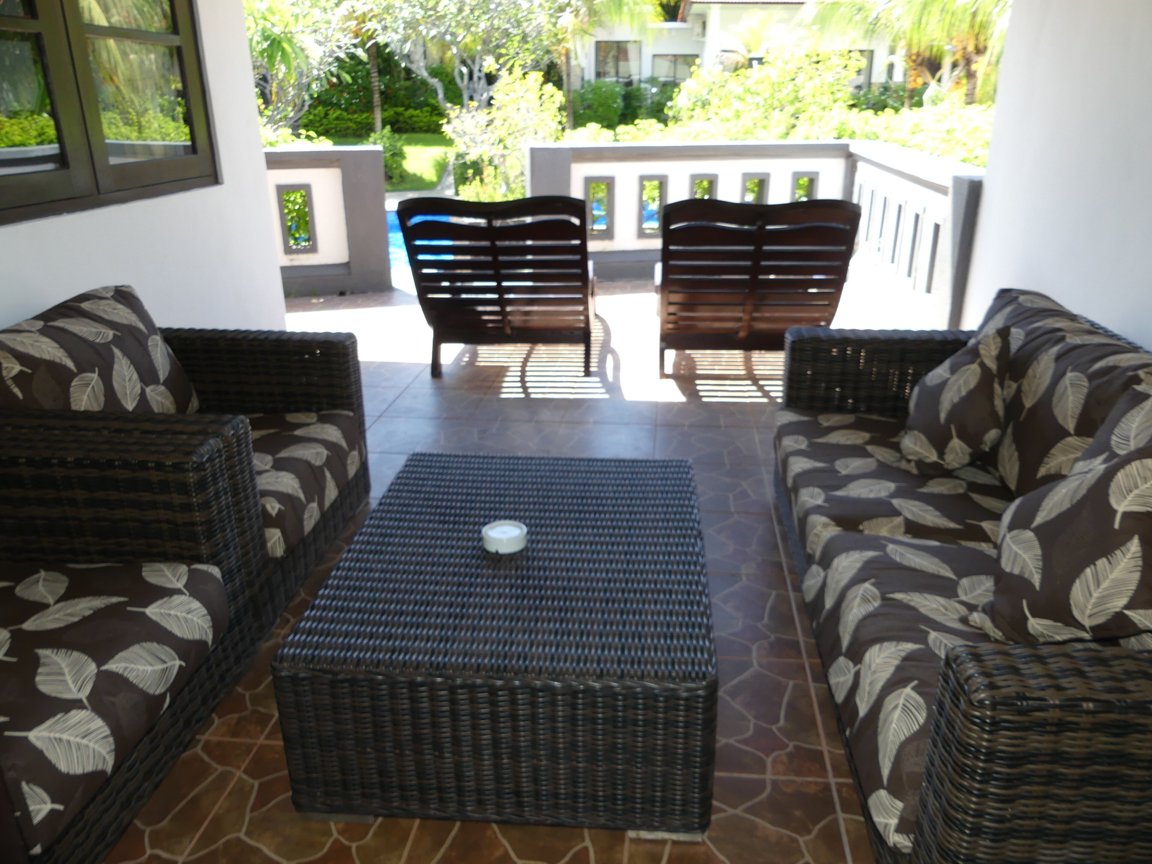 Deluxe Family Villa, 2 Bedrooms (1 Double Bed & 1 Double Bed + 1 Single Bed) | Terrace/patio