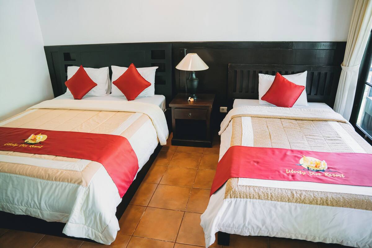 标准村舍 (Garden - Twin Beds) | 迷你吧、客房内保险箱、办公桌、免费 WiFi