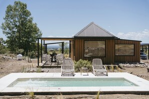 Superior Chalet | Terrace/patio - La Morada Lodge - Valle de Uco (Tunuyan)