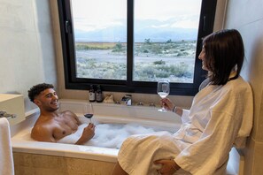 Biệt thự Premium | Phòng tắm | Buồng tắm vòi sen, vòi sen phun mưa 
