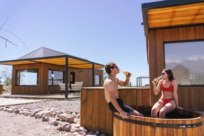 Tiny Houses | Living area | 42-inch Smart TV with digital channels - La Morada Lodge - Valle de Uco (Tunuyan)