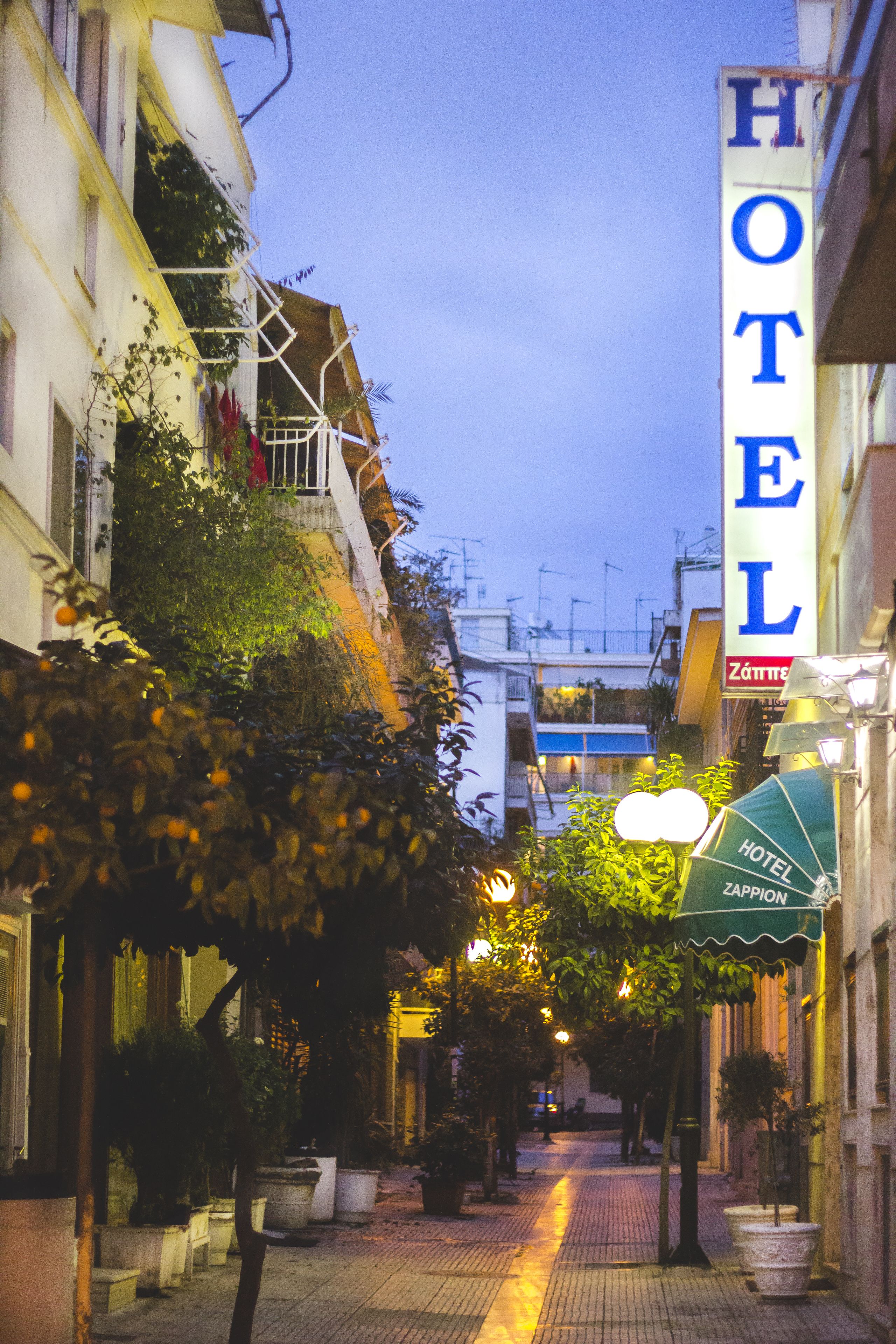 Mặt tiền nơi lưu trú