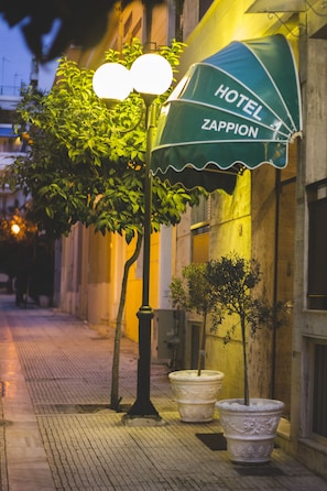 Front of property - evening/night