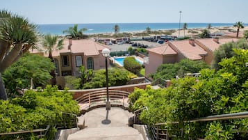 Uitzicht vanuit accommodatie