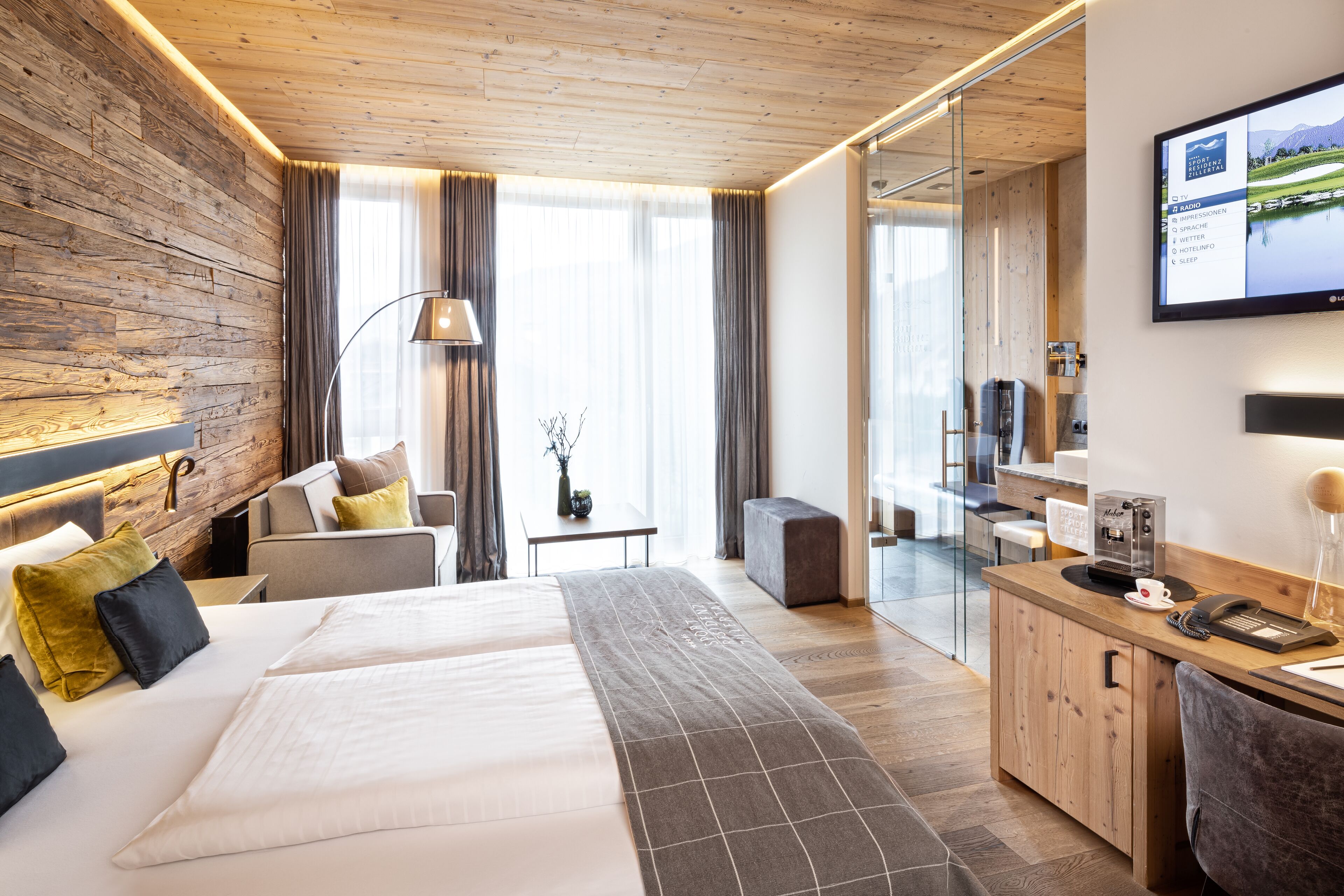 classic double room, mountain view | 1 bedroom, premium bedding, minibar, in-room safe