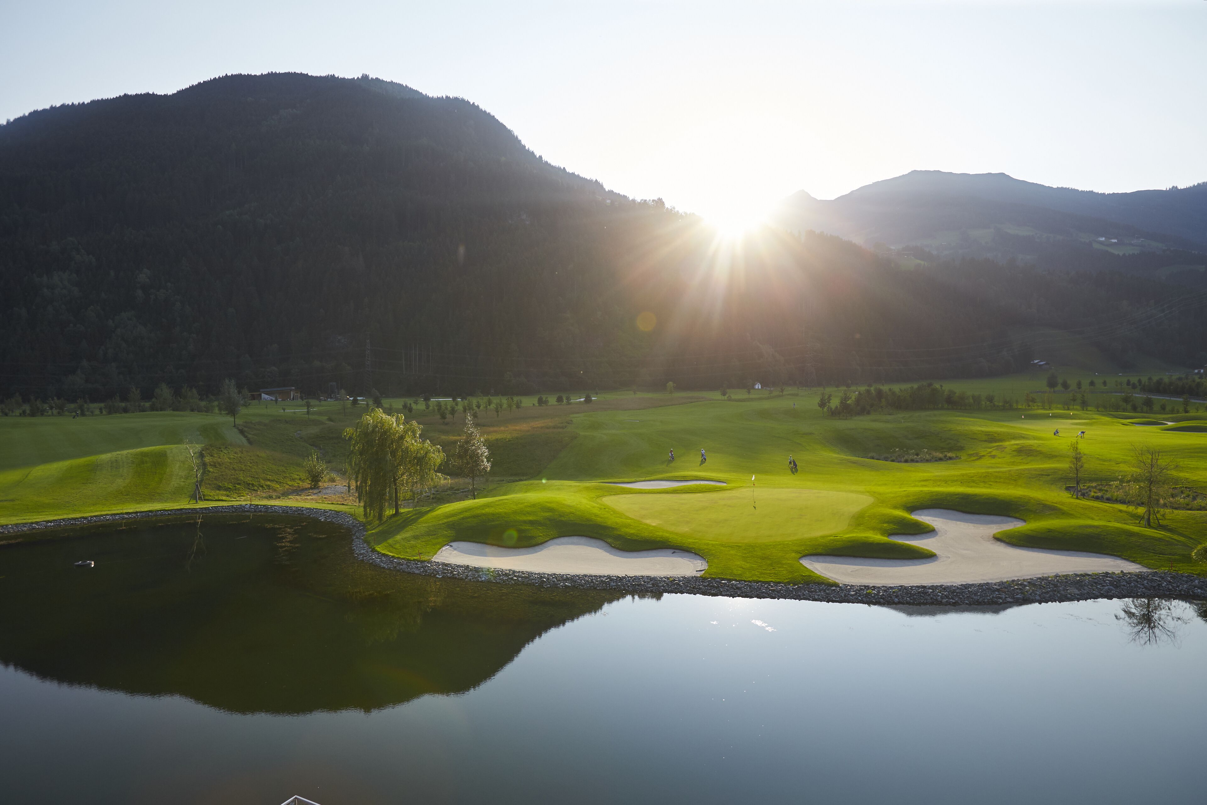 premium room, 1 bedroom, sauna, golf view | lake view