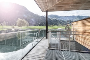 Familie suite, 2 slaapkamers, sauna | Terras