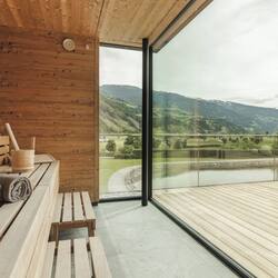 Attico Exclusive, 1 letto king con divano letto, vista campo da golf (Sauna) | 1 camera, biancheria da letto di alta qualità, minibar