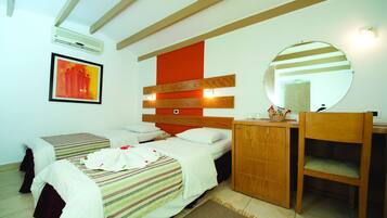 Minibar, in-room safe, desk, blackout curtains