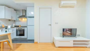 公寓, 1 间卧室 | 起居区 | 平板电视