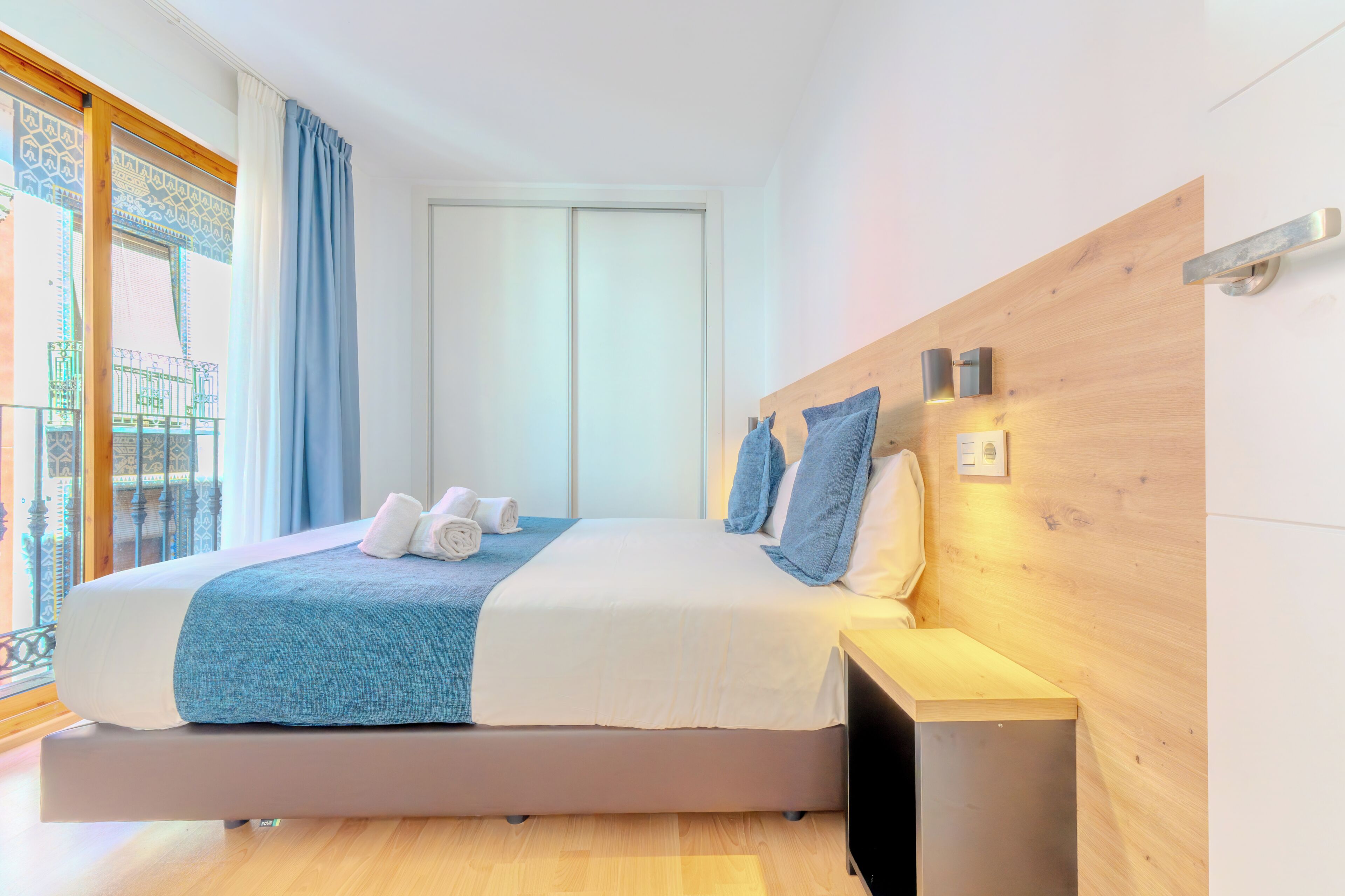 Apartment, 1 Bedroom | 1 bedroom, blackout drapes, iron/ironing board, free cribs/infant beds