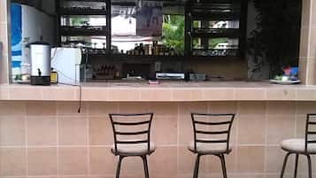 Poolside bar