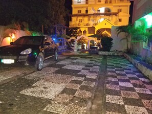 Front of property – evening/night