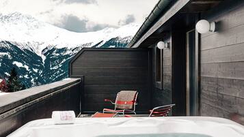 Suite (Verbier) | Blick auf die Berge